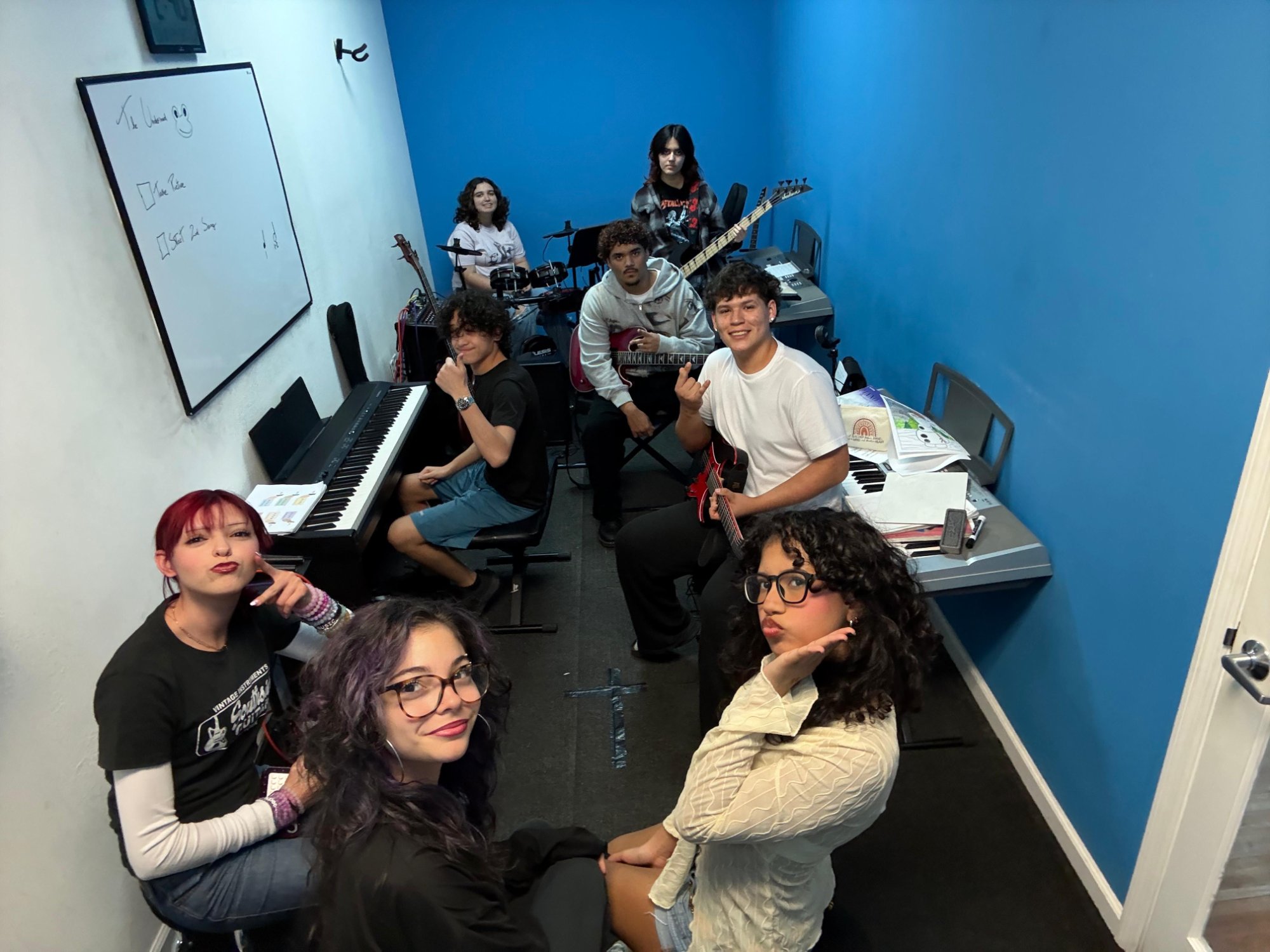 The Undefined rehearsal